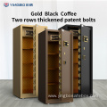 coffee gold color digital big office safe box